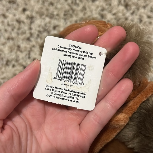 NEW WITH TAGS Star Wars Disney Parks Ewok - Picture 4 of 6